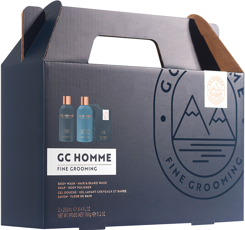 Набір для тіла чоловічий Full Body Cleanse GCH 2025 The luxury bathing, (250мл/250мл/150г)  Фото 3 