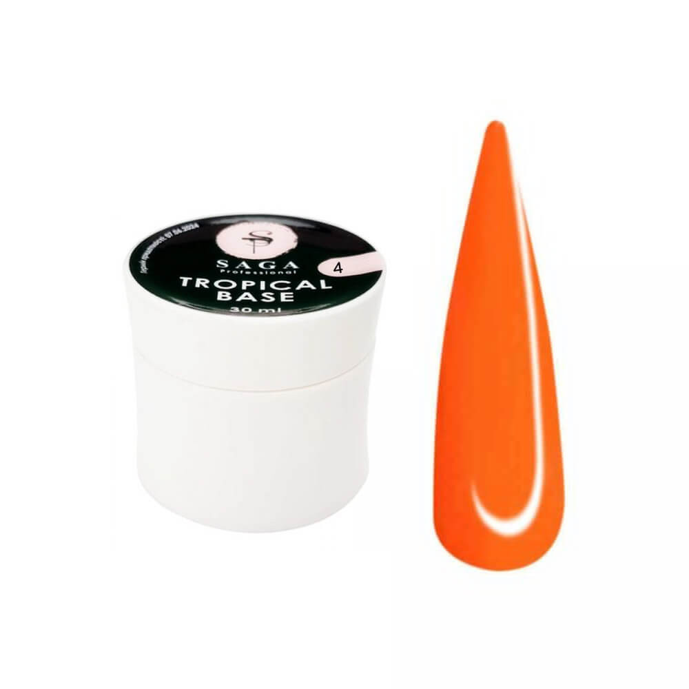 База кольорова Base tropical №4 Saga Professional, 30 мл