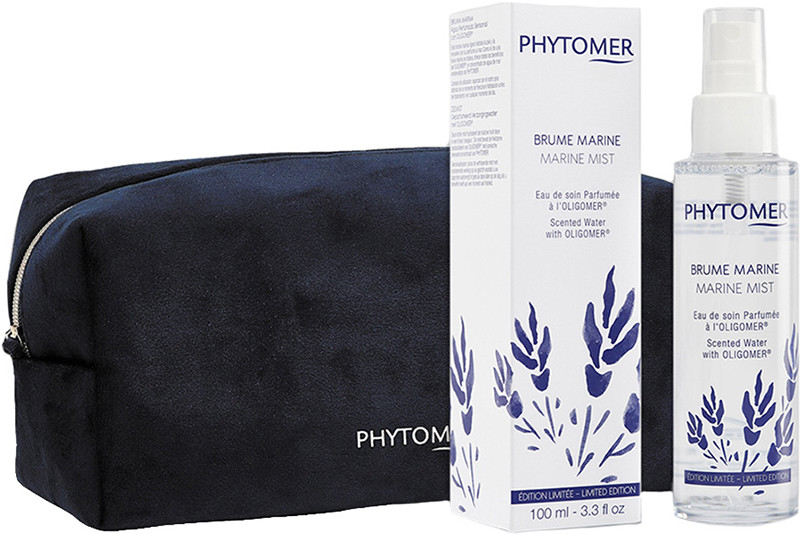 Набор MARINE MIST Phytomer (Ультра-легкий спрей-вуаль MARINE MIST 100мл+косметичка)