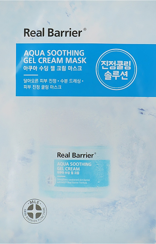 Маска тканинна заспокійлива Aqua Soothing Cream Mask Real Barrier, 30 мл на beauty-prof.com Фото 2 Маска тканинна заспокійлива Aqua Soothing Cream Mask Real Barrier, 30 мл Фото 2