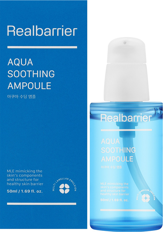 Сироватка для обличчя заспокійлива Aqua Soothing Ampoule Real Barrier, 50 мл на beauty-prof.com Фото 2 Сироватка для обличчя заспокійлива Aqua Soothing Ampoule Real Barrier, 50 мл Фото 2