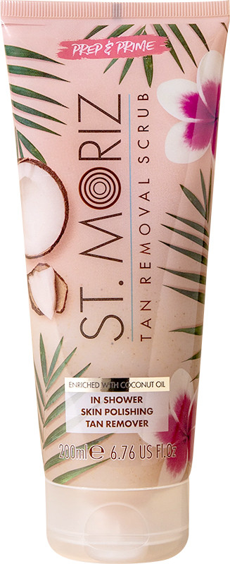 Скраб для видалення засмаги St.Moriz Advanced Exclusive Coconut Tan Remover Scrub, 200 мл
