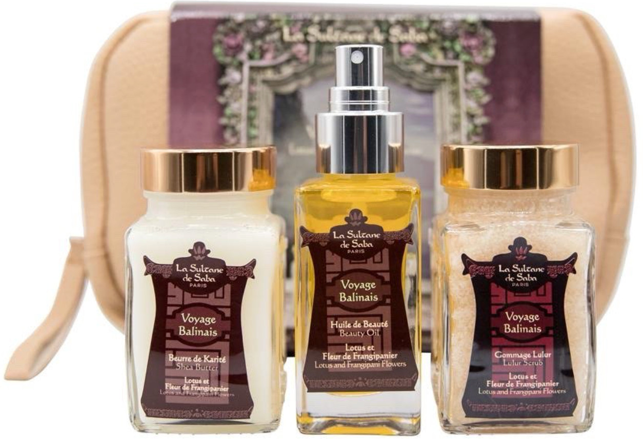 Подарочный набор для тела Body Gift Set Lotus & Frangipani Flower Bali La Sultane De Saba