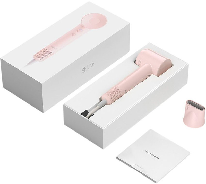 Фен для волосся з іонізацією Laifen SE Lite Pink Фото 2