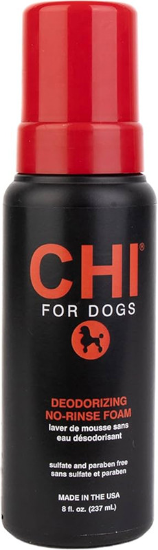 Пена для очищ. и устранен. запаха шерсти собак без смыв. Deodorizing No Rinse Foam For Dogs CHI, 237