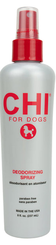 Дезодорирующий спрей для шерсти собак Deodorizing Spray For Dogs CHI, 59 мл