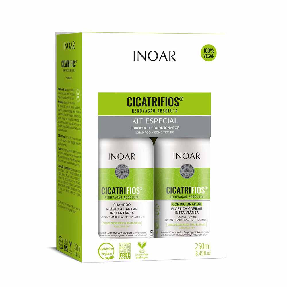 Набор для окрашенных волос Kit Duo Cicatrifios Inoar, 2х250 мл