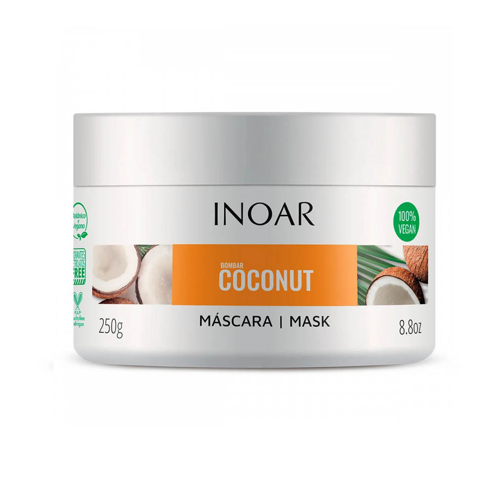 Маска для роста волос Bombar Coconut Inoar, 250 мл