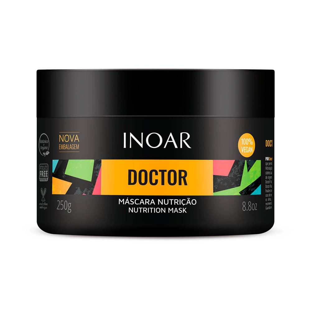 Маска для питания волос Doctor Nutricao Inoar, 250 мл 