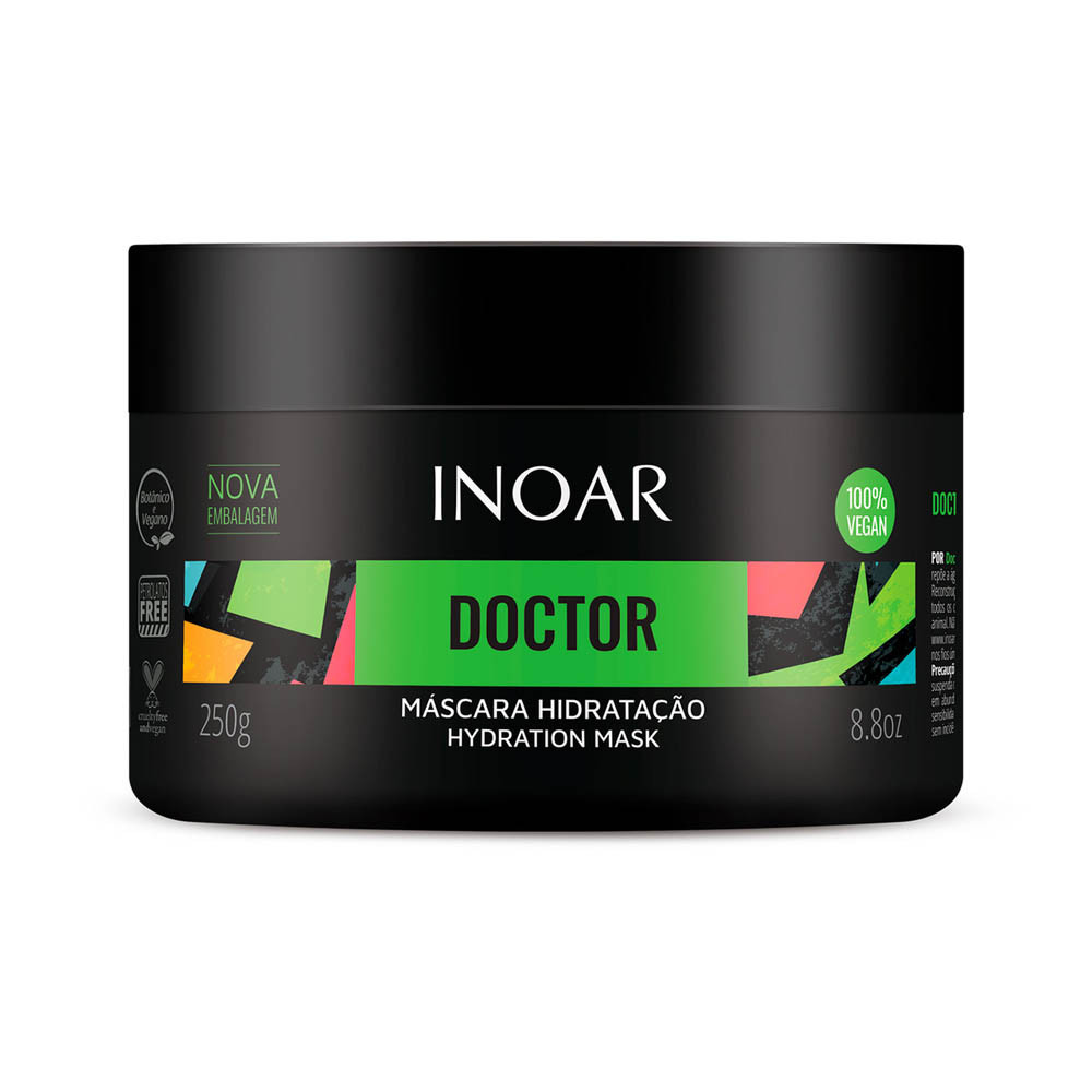 Маска для увлажнения волос Doctor Hidratacao Inoar, 250 мл