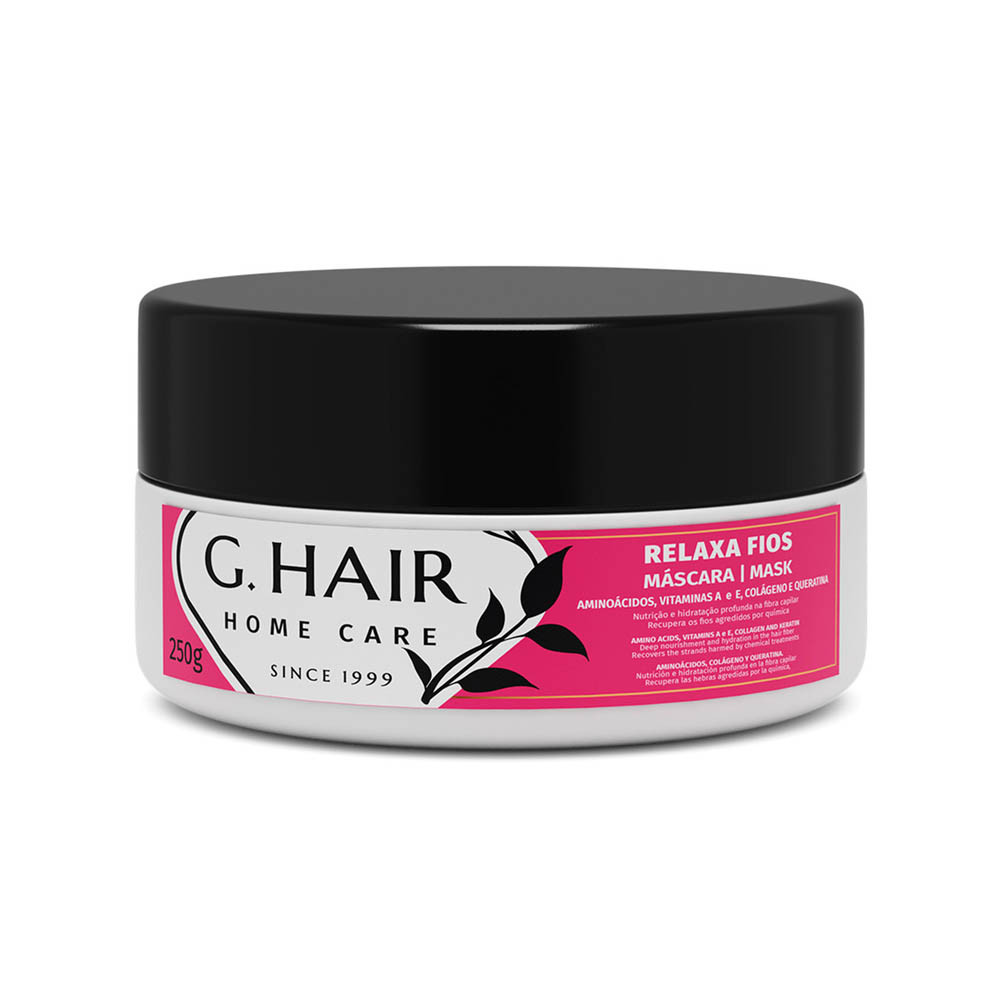 Маска для седых волос G.Hair Mascara Relax Fios Inoar, 250 мл