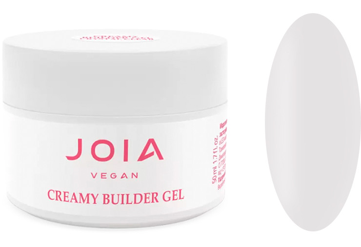 Моделирующий гель Creamy Builder Gel Crystal Clear JOIA vegan, 50 мл