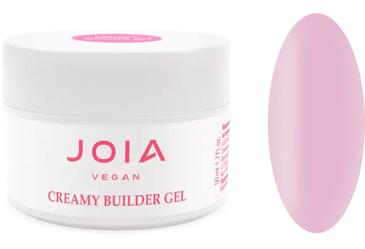 Моделирующий гель Creamy Builder Gel Pink Yogurt JOIA vegan, 50 мл