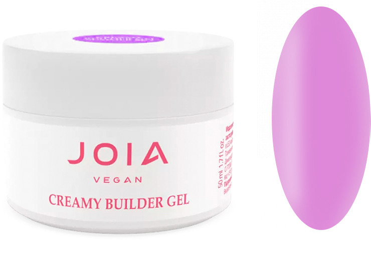 Моделирующий гель Creamy Builder Gel Plum Rose JOIA vegan, 50 мл
