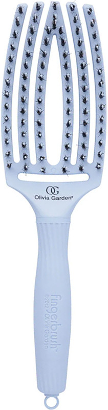 Щітка масажна Finger Brush Combo Pastel Blue Olivia Garden