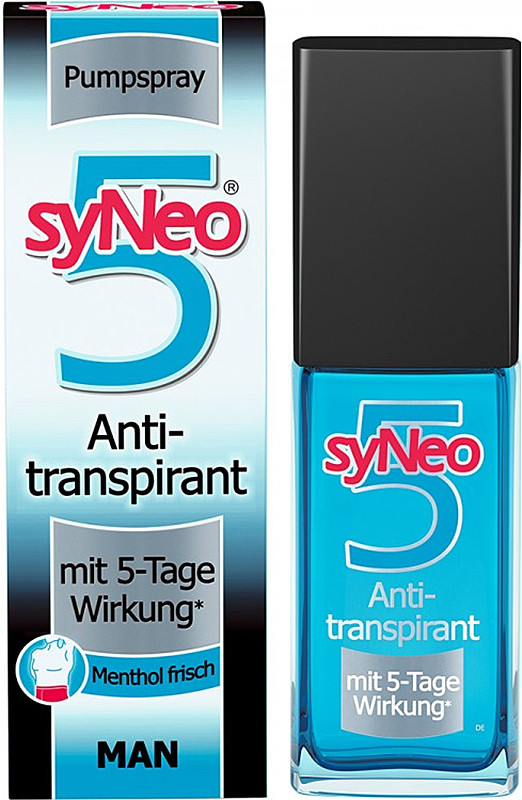 Антиперспирант-спрей мужской ночного действия syNeo, 30 мл