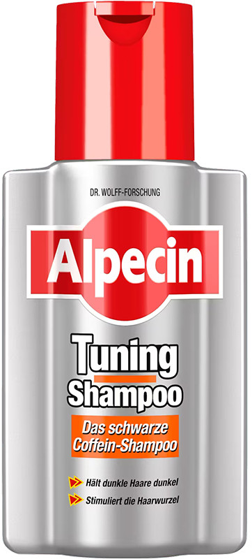 Тюнинг шампунь для темных волос Tuning Shampoo Alpecin, 200 мл