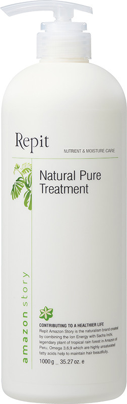 Средство для волос восстанавливающее Natural Pure Treatment Amazon Story Repit, 1000 г