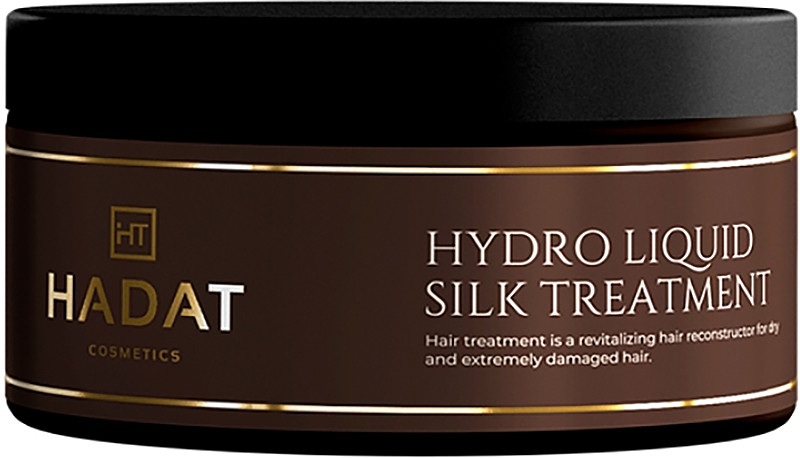 Маска для волос "Жидкий шелк" Hydro Liquid Silk Treatment Hadat, 300 мл