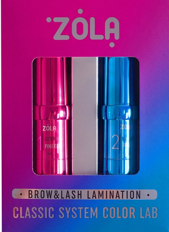Набор для ламинирования Brow&Lash Lamination Classic System Color Lab ZOLA