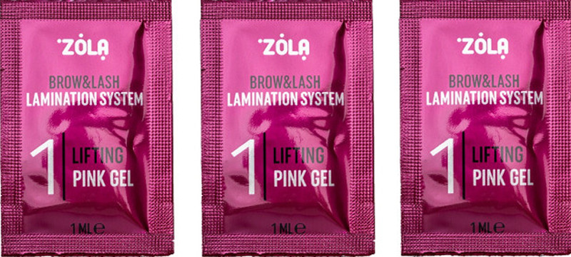 Набор для ламинирования в саше 01 Lifting Pink Gel Color Lab ZOLA, 3х1 мл на beauty-prof.com Фото 3 Набор для ламинирования в саше 01 Lifting Pink Gel Color Lab ZOLA, 3х1 мл Фото 3