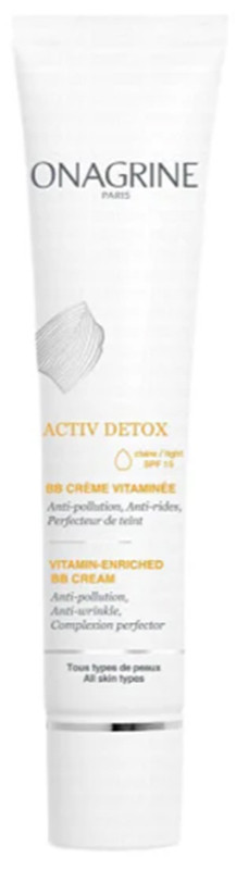 ВВ-крем з вітамінами та SPF15 Activ DETOX Onagrine, 40 мл