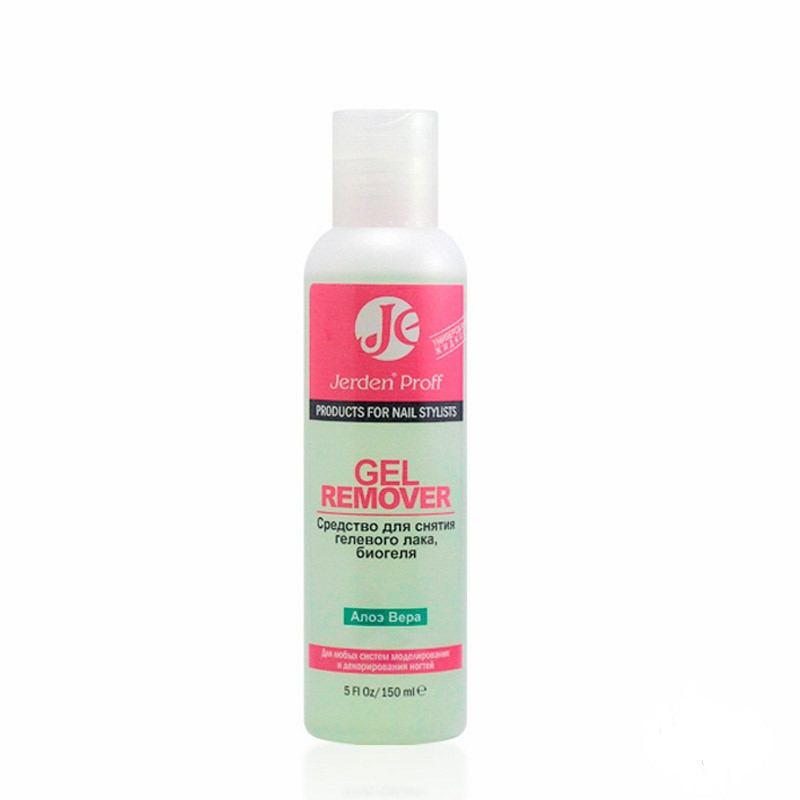 Средство для снятия лака Лайм и Мята 150 мл (Gel Remover) JERDEN