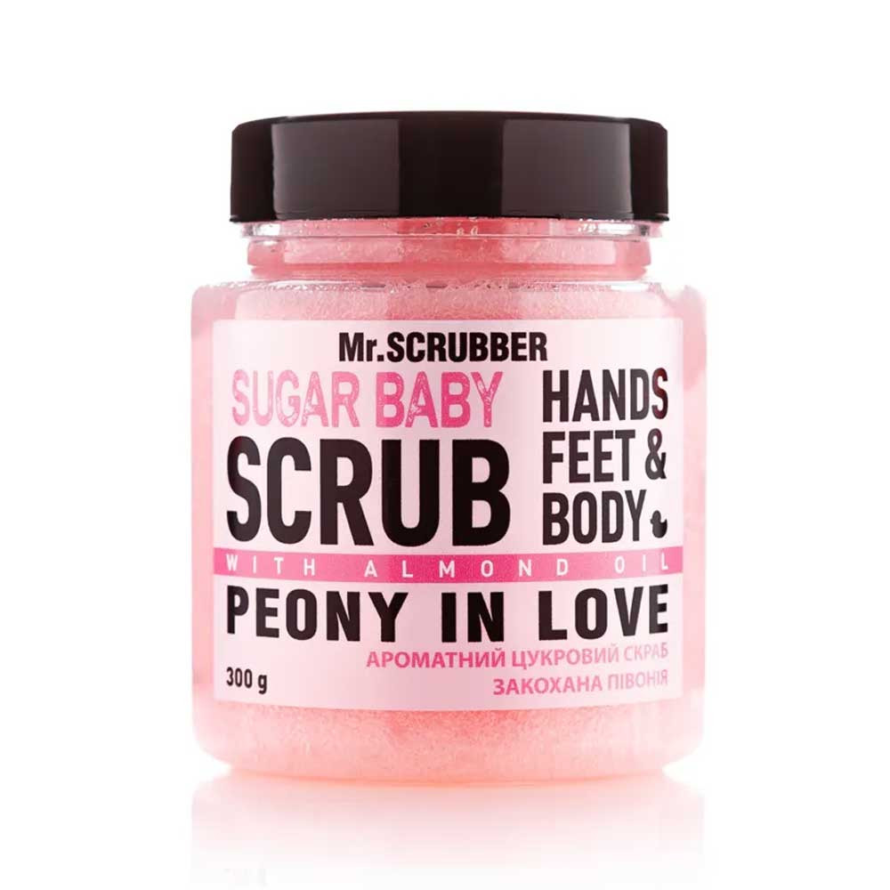 Сахарный скраб для тела Sugar Baby Peony in Love Mr.SCRUBBER, 300 гр