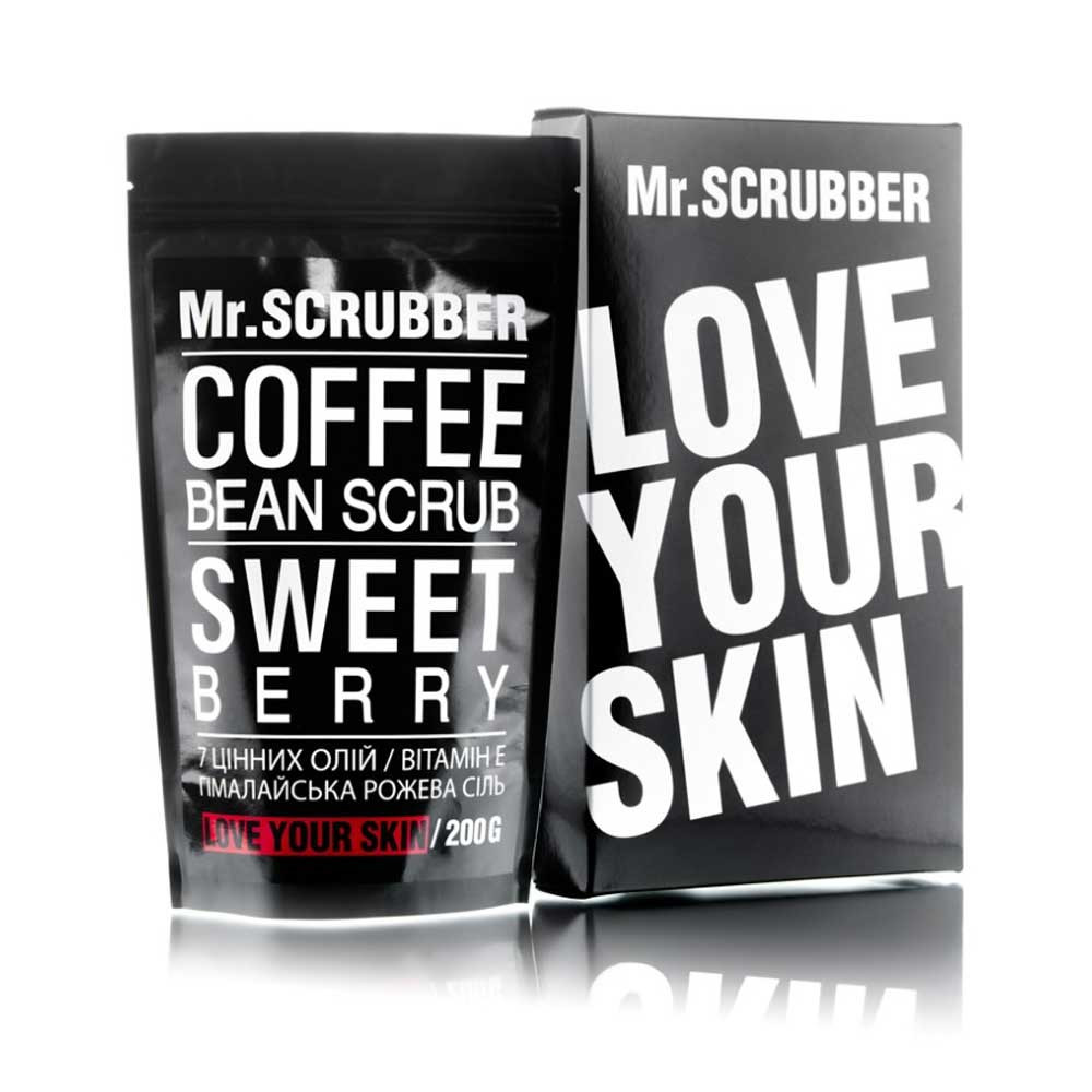 Кофейный скраб для тела Sweet Berry Mr.SCRUBBER, 200 гр