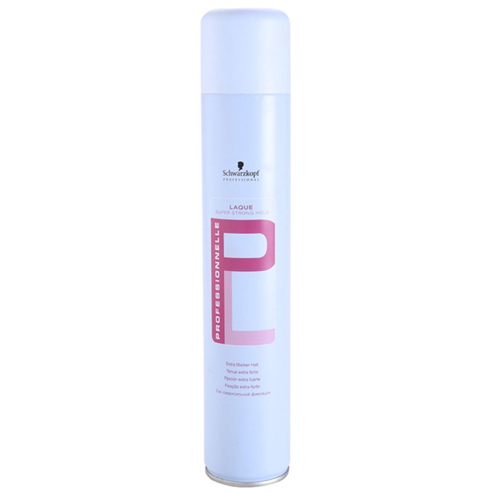 Лак для волос сверхсильной фиксации Hairspray super strong hold Schwarzkopf, 500 мл 
