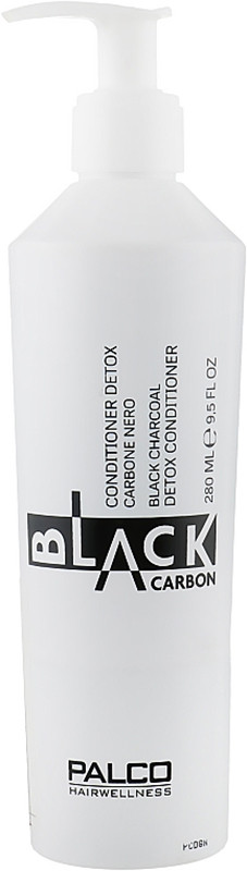 Кондиционер для волос очищающий Detox Black carbon Palco, 280 мл