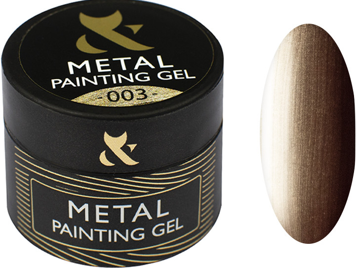 Гель-фарба Metal painting gel №003 F.O.X, 5 мл