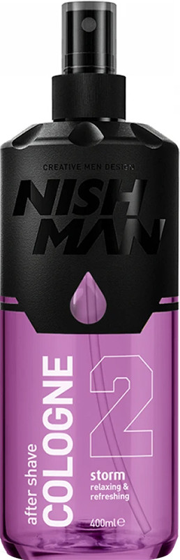 Одеколон после бритья Storm 02 Nishman, 400мл