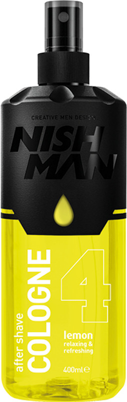 Одеколон после бритья Lemon 04 Nishman, 400 мл