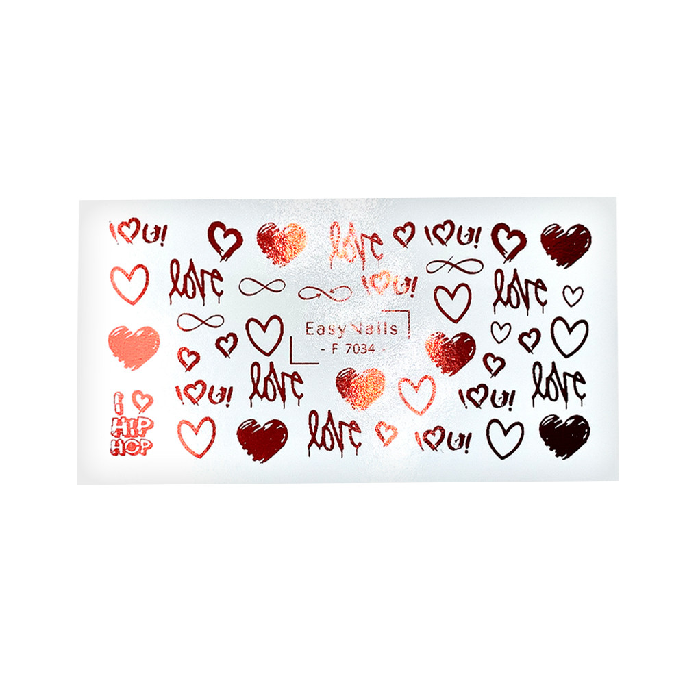 Слайдер-дизайн фольгированный 7034