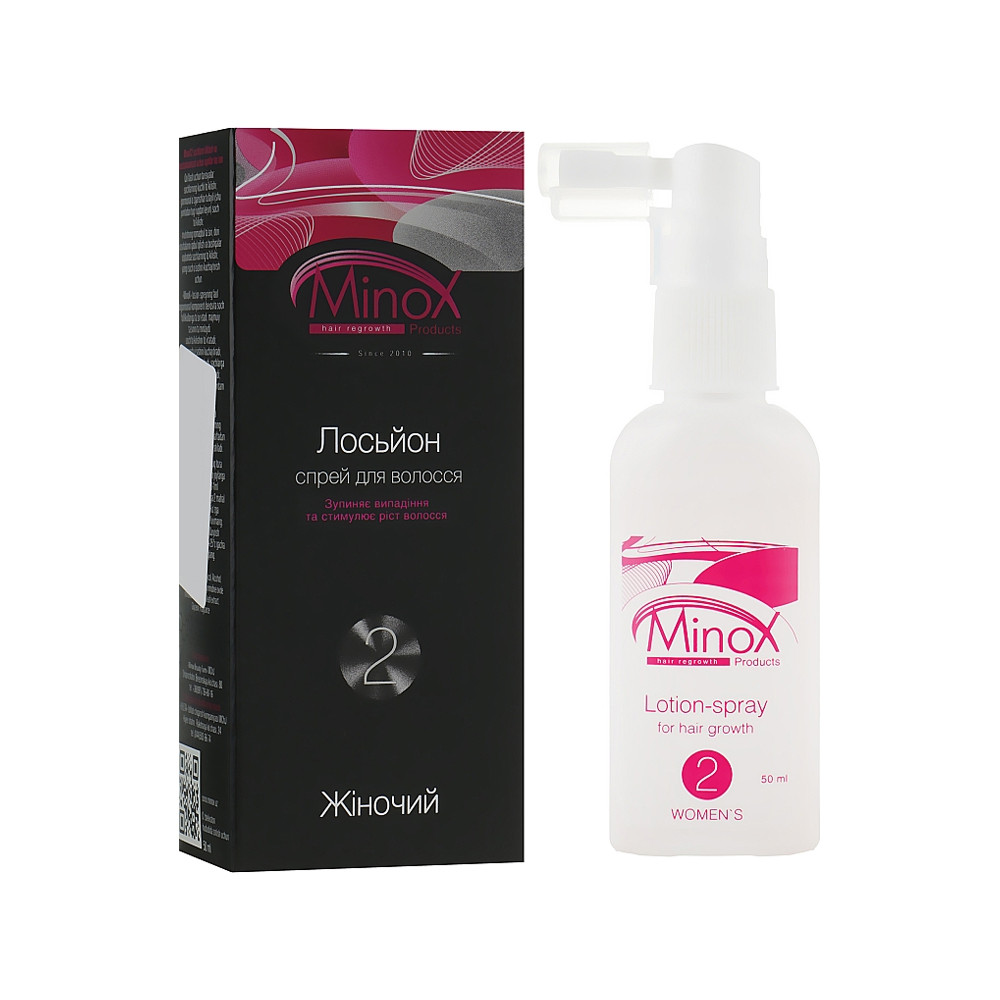 Лосьон женский для восстановления и укрепления волос MINOX, 50 мл  Фото 2 