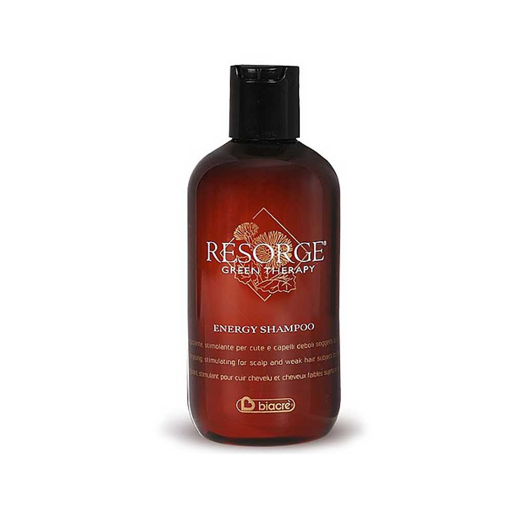 Стимулюючий шампунь від випадання Energy Shampoo Resorge Green Therapy BIACRE, 250 мл
