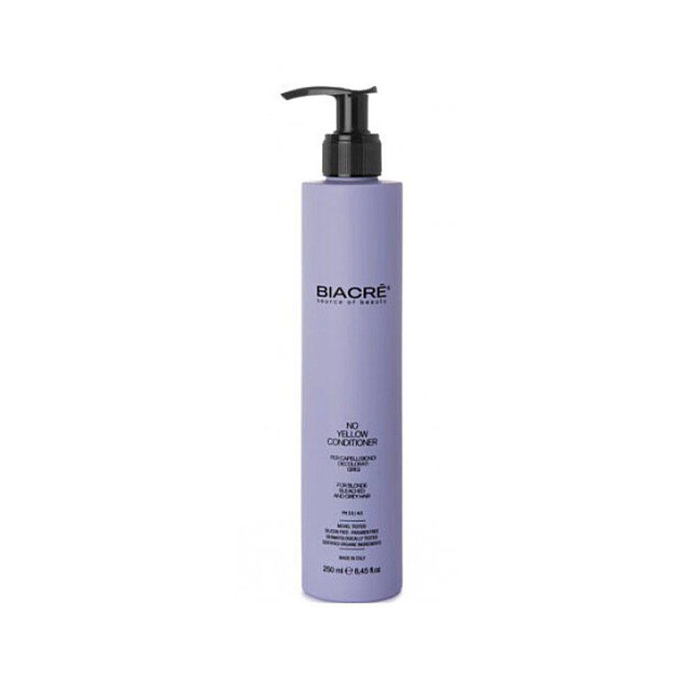 Кондиционер антижелтый No Yellow Conditioner BIACRE, 250 мл