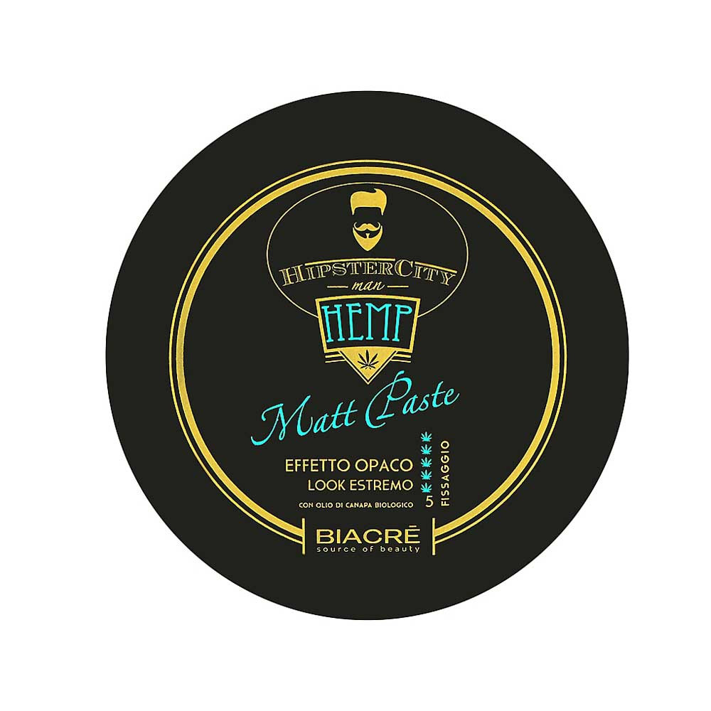 Моделирующая матовая паста для волос MATT Paste Hypstercity man hemp BIACRE, 100 мл