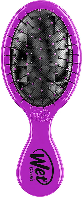 Щітка для волосся Mini Detangler Purple Wet Brush 