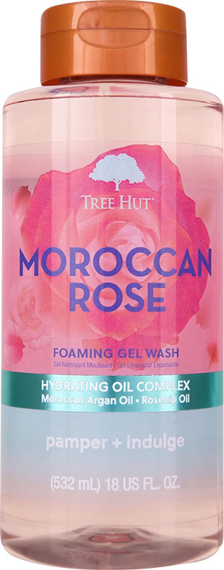 Гель для душа Tree Hut Moroccan Rose Foaming Gel Wash, 532 мл