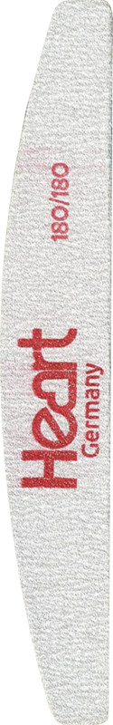 Пилка для нігтів Heart Half, 180/180
