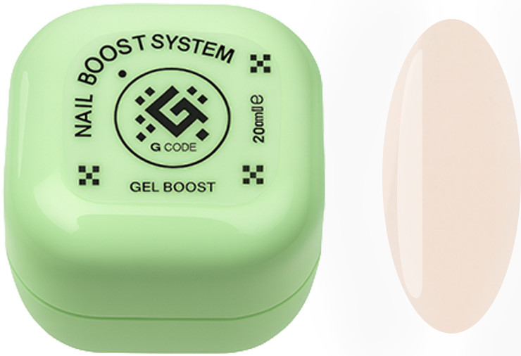 Гель для нарощування нігтів 01 Boost Gel G-Code, 20 мл