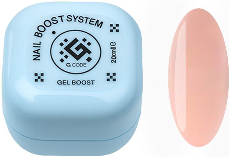 Гель для укріплення гіпоалергенний 01 Boost Gel No Allergy G-Code, 20 мл