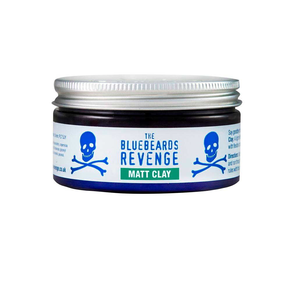 Матовая глина Matt Clay Bluebeards, 100 мл на beauty-prof.com Матовая глина Matt Clay Bluebeards, 100 мл
