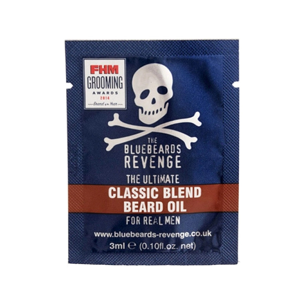 Масло для бороды Classic Blend Beard Oil Bluebeards, 3 мл