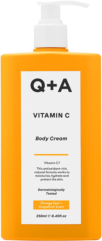 Крем для тела с витамином C Vitamin C Body Cream Q+A, 250 мл 