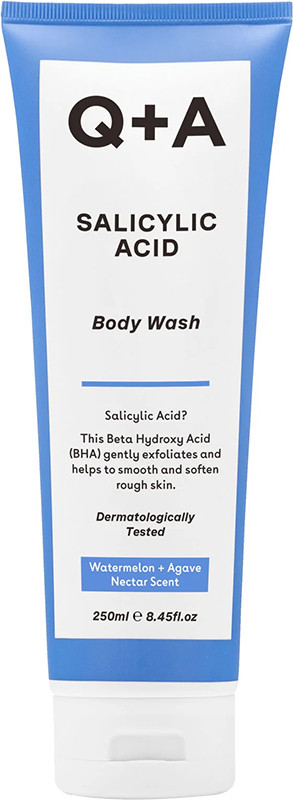 Гель для тіла очищуючий з саліциловою кислотою Salicylic Acid Body Wash Q+A, 250 мл на beauty-prof.com Гель для тіла очищуючий з саліциловою кислотою Salicylic Acid Body Wash Q+A, 250 мл