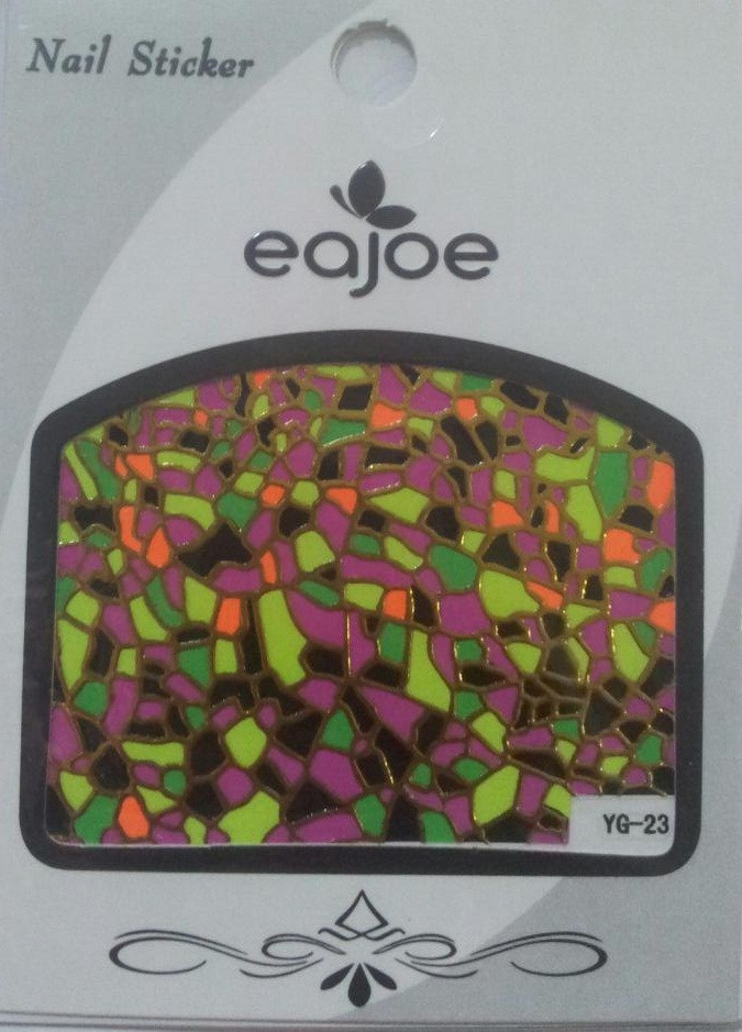 Наклейки на ногти YG-23 Design Eajoe