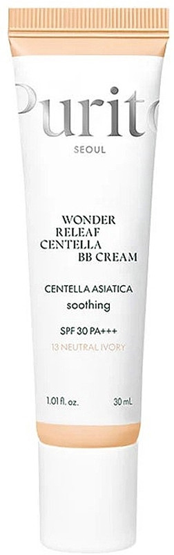 ВВ крем з екстрактом центелли Purito Seoul Wonder Releaf Centella BB Cream (№23 Natural Beige), 30 мл